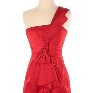 BCBG MAX AZRIA One Shoulder Dress